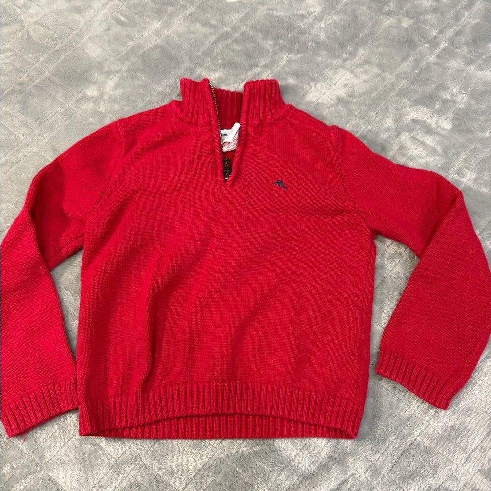 Tommy Bahama Kids Red Pullover Sweater
